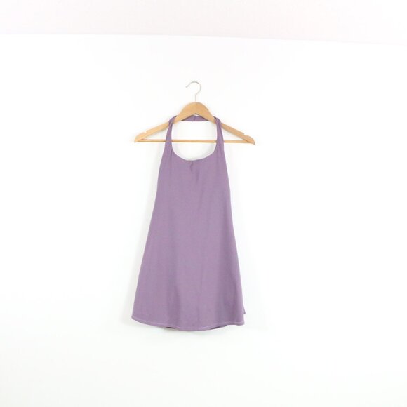 *Purple Halter Sports Dress - Picture 2 of 6